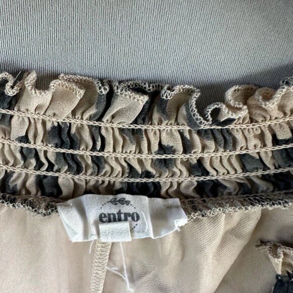 Entro Top Blouse Shirt Size L - Picture 6 of 7